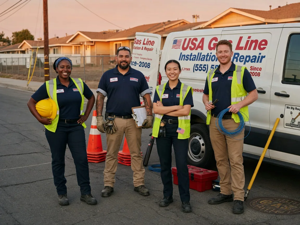 Gas Line Installation company in Carter Lake, IA
